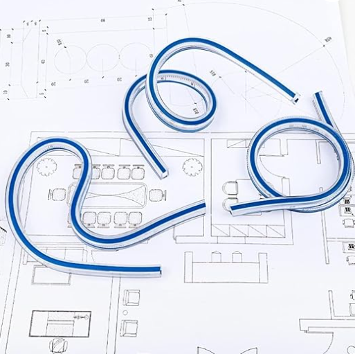 Flexible Curve Ruler