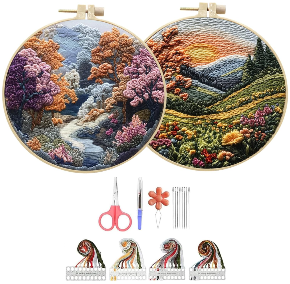 Hzkokon Embroidery Kit