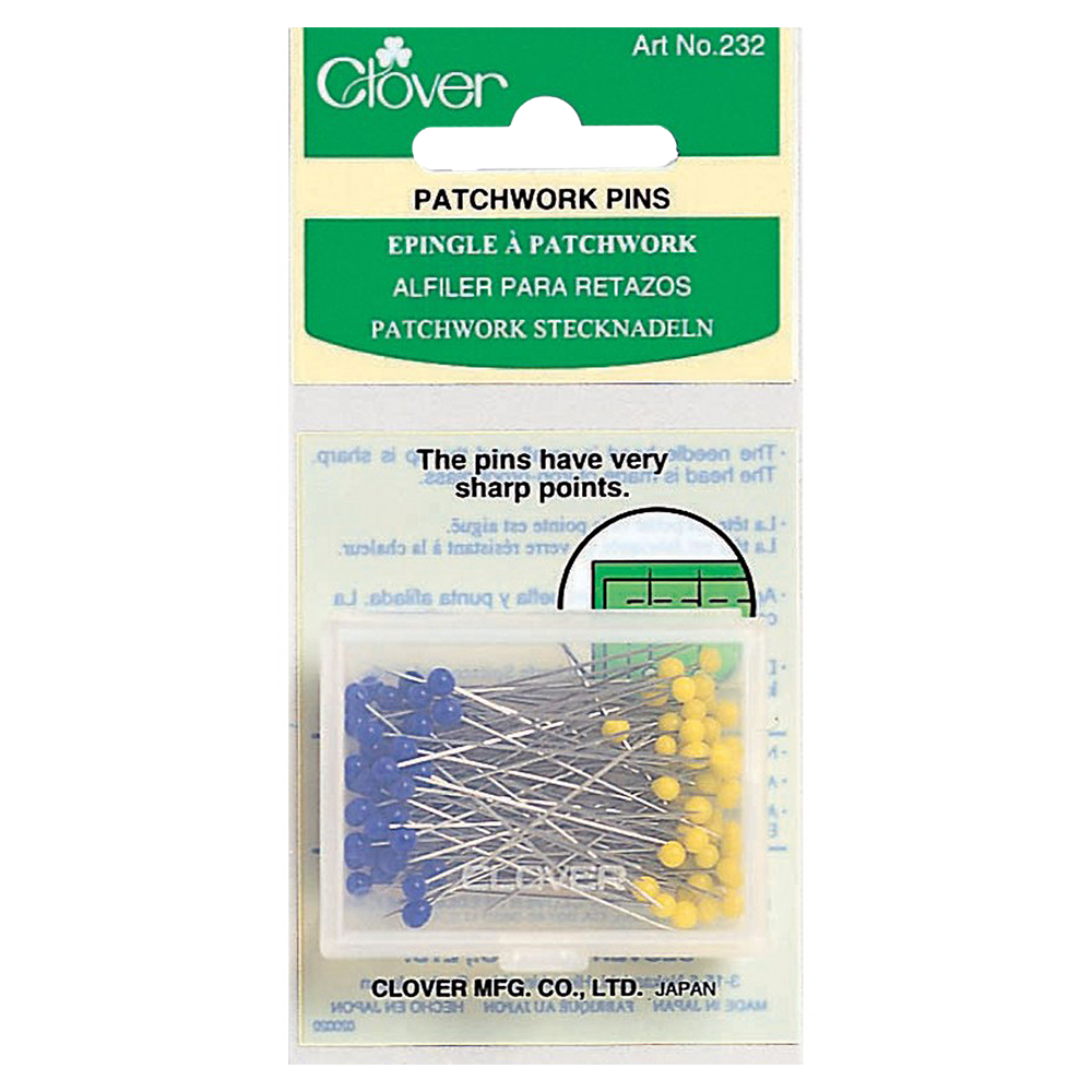 Clover Needlecraft Patchwork Pins