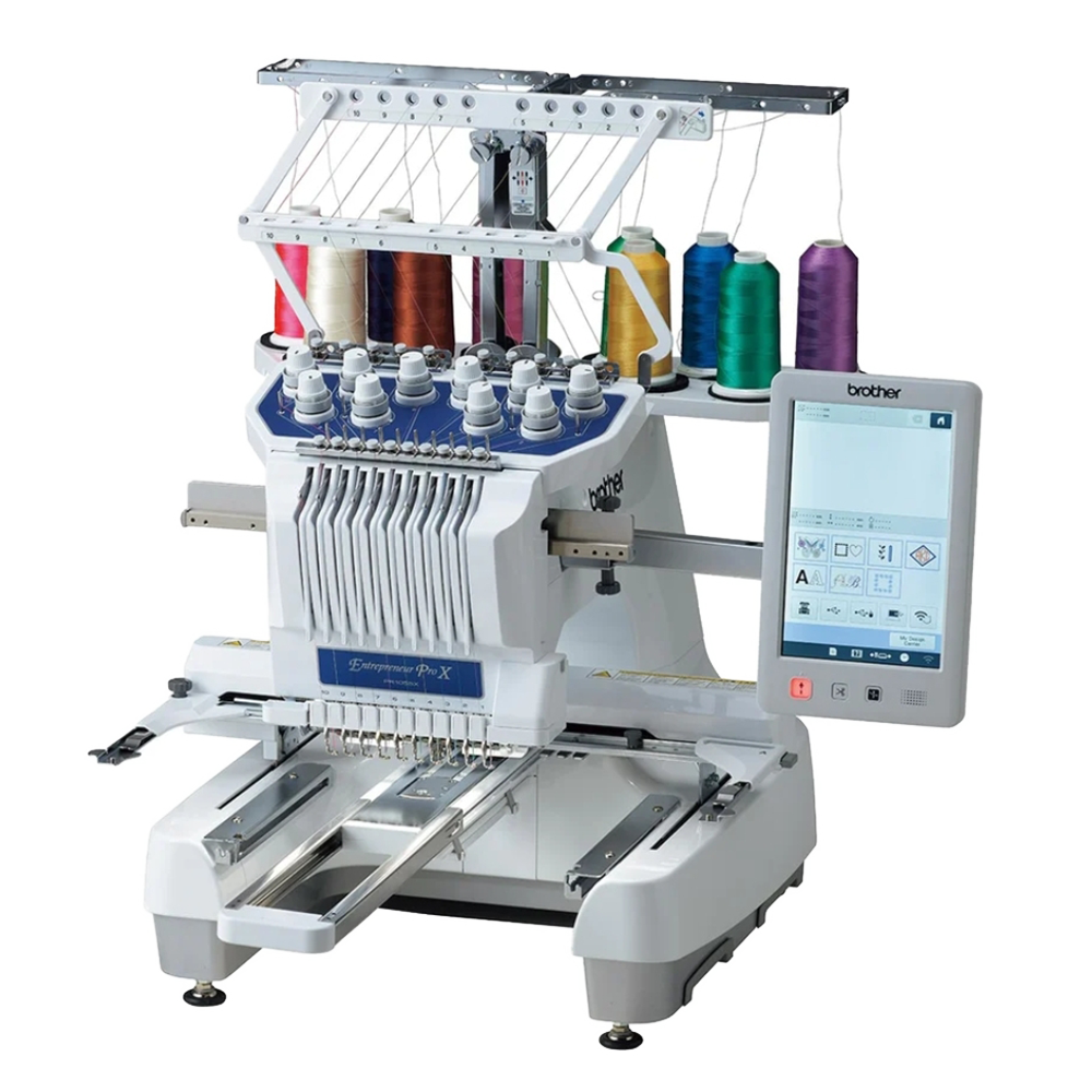 Brother PR1055X 10 Needle Embroidery Machine