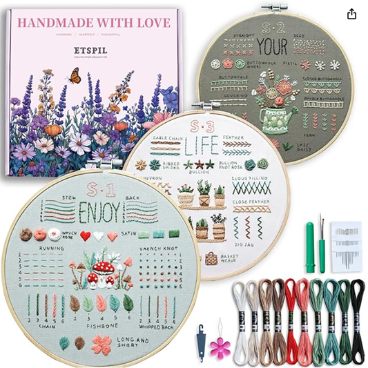 ETSPIL Embroidery Kit