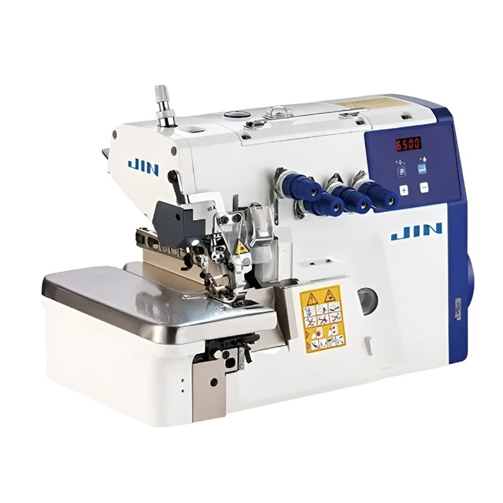 JIN M1-424NS Industrial 2 Needle Overlock Machine Complete Set ...