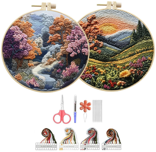 Hzkokon Embroidery Kit
