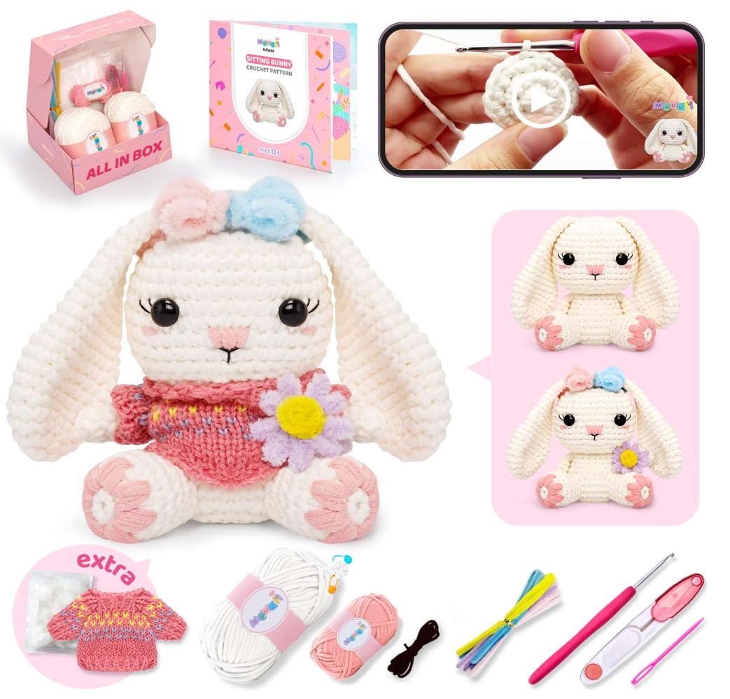Mewaii Crochet Kit for Beginners