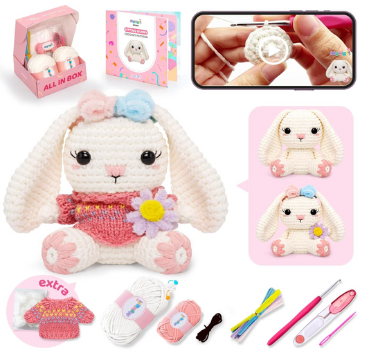 Mewaii Crochet Kit for Beginners