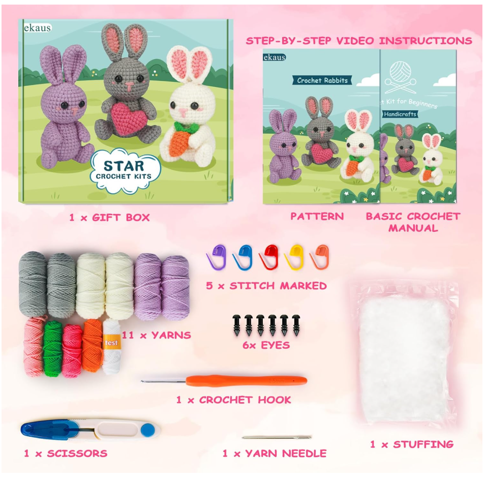 Ekaus Crochet Kit