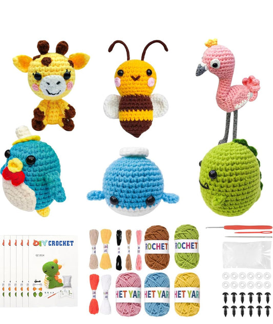 Animal Plush Crochet Kit