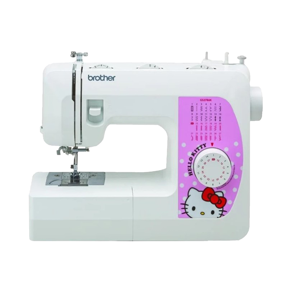 Brother GS2786K-3P Hello Kitty-Mechanical Sewing Machine with Needle Threader