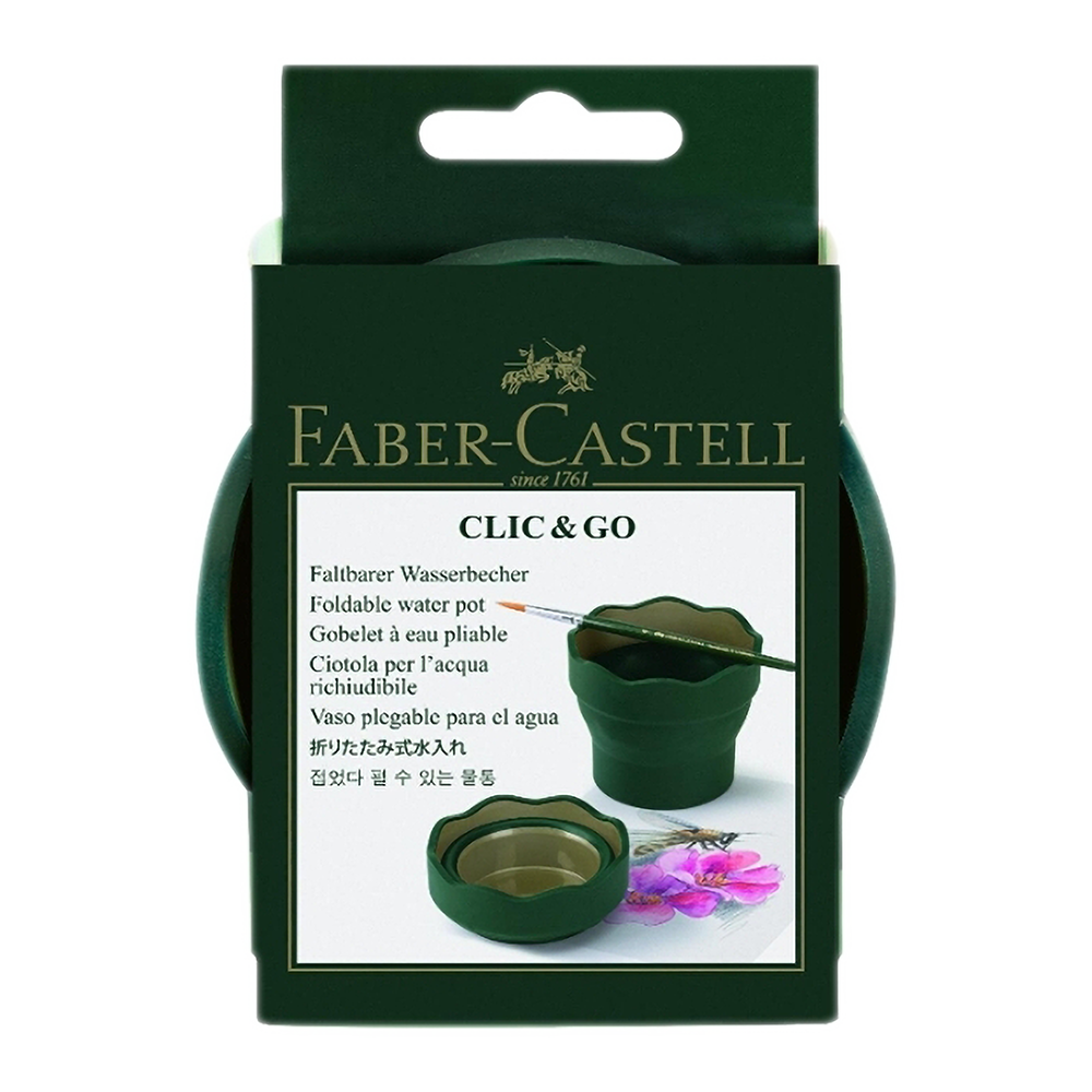 Faber-Castell CLIC & GO Foldable Water Pot