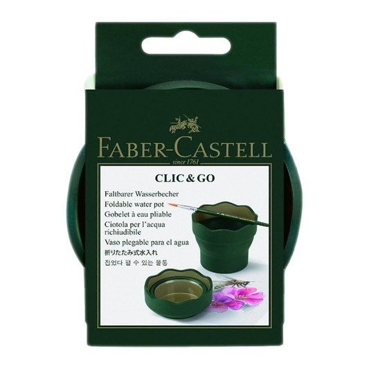 Faber-Castell CLIC & GO Foldable Water Pot