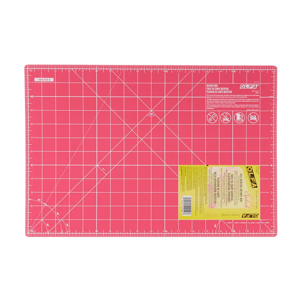 OLFA Double-Sided Pink Cutting Mat