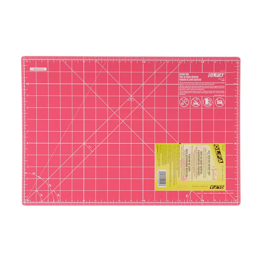 OLFA Double-Sided Pink Cutting Mat