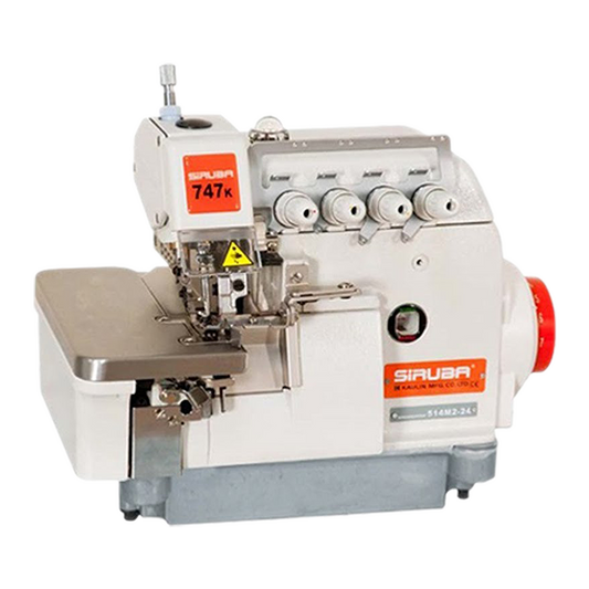 SIRUBA Overlock 4 Thread Direct Drive 747K-514M2-24/DKKU1-0